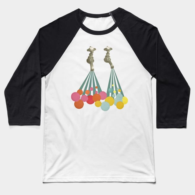 Soapsuds Baseball T-Shirt by Cassia